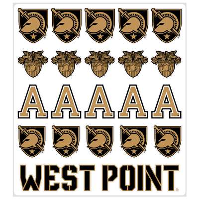 Army Black Knights Multi-Purpose Vinyl Sticker Sheet