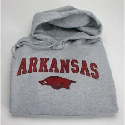 Arkansas Hooded Sweatshirt - Heather