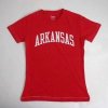 Arkansas Ladies T-shirt - Red