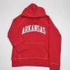Arkansas Hooded Sweatshirt - Ladies Hoody By League - Red