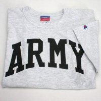 Arched "army" T-shirt By Champion - Ash Gray