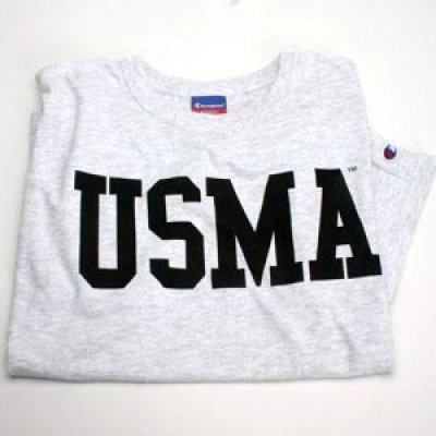 Army Black Knights "usma" T-shirt By Champion - Ash Gray