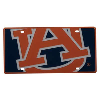 Auburn Tigers Full Color Mega Inlay License Plate