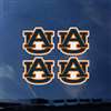 Auburn Tigers Transfer Decals - Set of 4