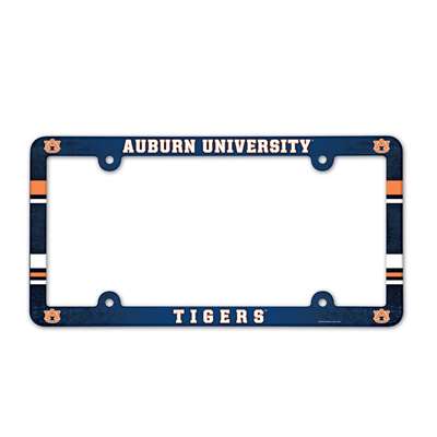 Auburns Tigers Plastic License Plate Frame