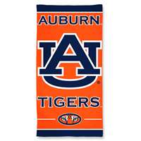 Auburn Tigers Cotton Fiber Beach Towel
