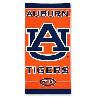 Auburn Tigers Cotton Fiber Beach Towel