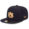 Auburn Tigers New Era 5950 Fitted Baseball - Navy
