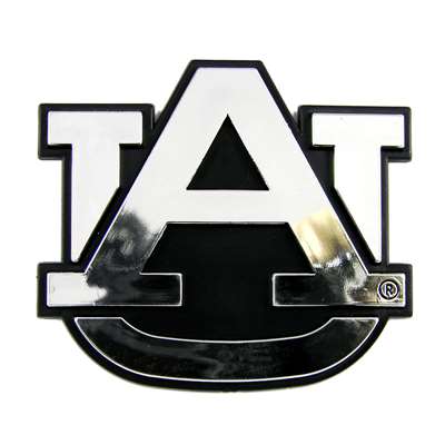 Auburn Tigers Chrome Plastic Auto Emblem