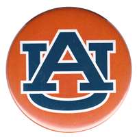 Auburn Tigers Button Magnet