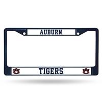 Auburn Tigers Team Color Chrome License Plate Frame