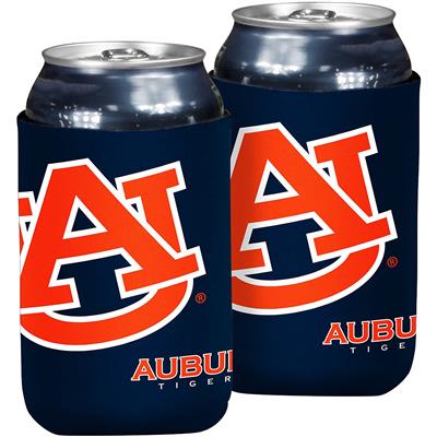 Auburn Tigers Oversized Logo Flat Coozie