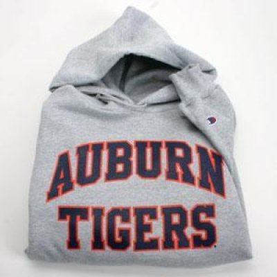 Auburn Sweatshirt By Champion - Auburn Over Tigers - Heather