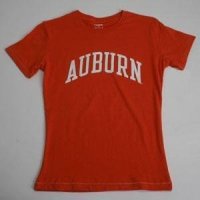 Auburn T-shirt - Ladies By League - Orange
