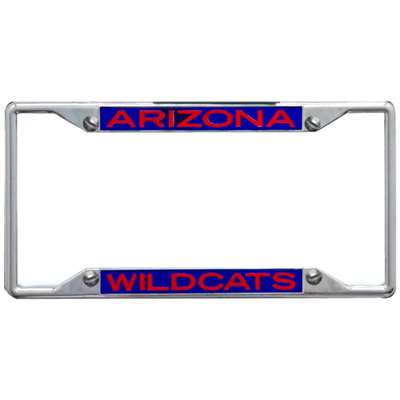 Arizona Wildcats Metal Inlaid Acrylic License Plate Frame