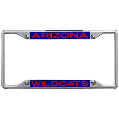 Arizona Wildcats Metal Inlaid Acrylic License Plate Frame