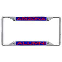 Arizona Wildcats Metal Alumni Inlaid Acrylic License Plate Frame