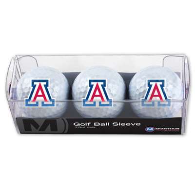 Arizona Wildcats Golf Balls - 3 Pack