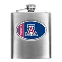 Arizona Wildcats Stainless Steel Hip Flask