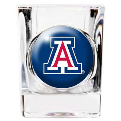 Arizona Wildcats Shot Glass - Square 2oz