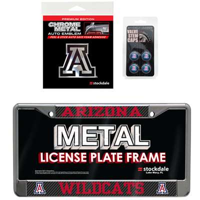 Arizona Wildcats 3 Piece Automotive Fan Kit