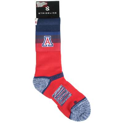 Arizona Wildcats Strideline Strapped Fit 2.0 Socks - Red