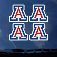 Arizona Wildcats Transfer Decals - Set of 4