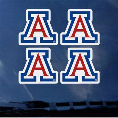Arizona Wildcats Transfer Decals - Set of 4