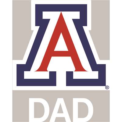 Arizona Wildcats Transfer Decal - Dad