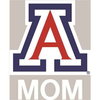 Arizona Wildcats Transfer Decal - Mom