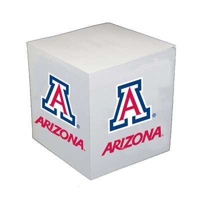 Arizona Wildcats Sticky Note Memo Cube - 550 Sheets