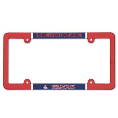Arizona Wildcats Plastic License Plate Frame