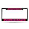 Arizona Wildcats Inlaid Acrylic Black License Plate Frame
