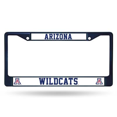 Arizona Wildcats Team Color Chrome License Plate Frame