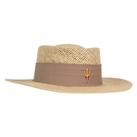 Arizona State Sun Devils Ahead Gambler Straw Hat