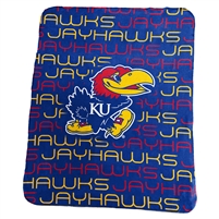 Kansas Jayhawks Classic Fleece Blanket