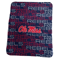 Mississippi Rebels Classic Fleece Blanket