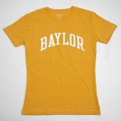 Baylor T-shirt - Ladies By League - Yellow