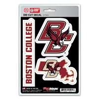 Boston College Eagles Decals - 3 Pack
