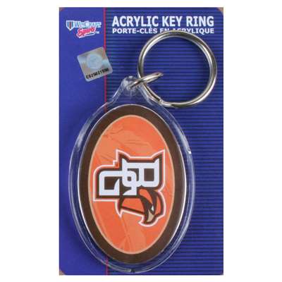 Bowling Green State Acrylic Key Ring