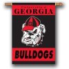Georgia 2-sided Premium 28" X 40" Bulldog Banner