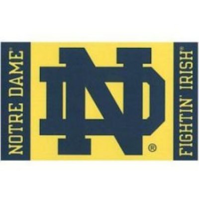Notre Dame Fighting Irish 2-sided 3' X 5' Flag