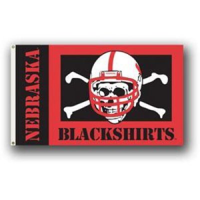 Nebraska Blackshirts 3' X 5' Flag