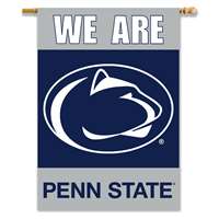 Penn State Nittany Lions 2-sided Premium 28 Inch X 40 Inch Banner - We Are Penn St