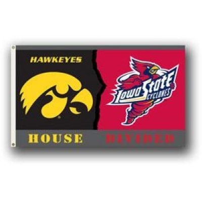 Iowa/iowa State Rivalry 3' X 5' Flag