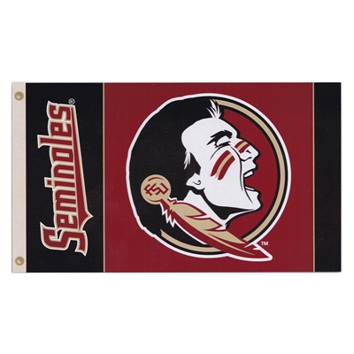 Florida State 2-sided 3' X 5' Flag