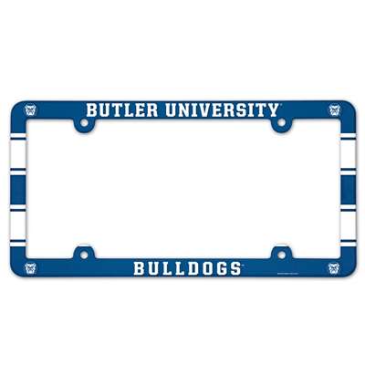 Butler Bulldogs Plastic License Plate Frame