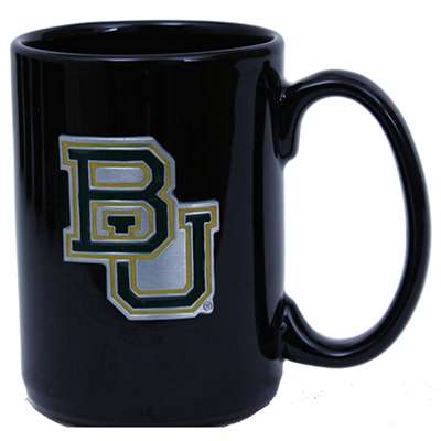 Baylor Bears 15oz Black Ceramic Mug