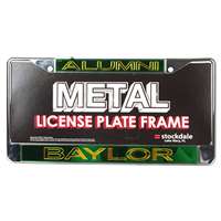 Baylor Bears Metal Alumni Inlaid Acrylic License Plate Frame - Alt
