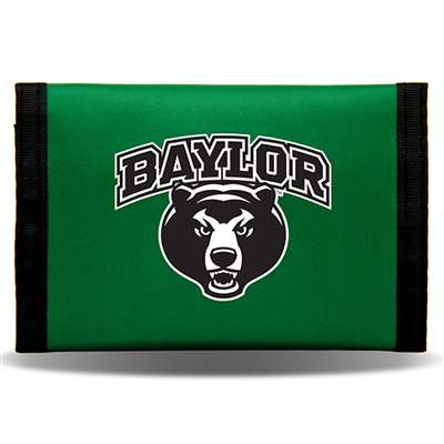 Baylor Bears Nylon Tri-Fold Wallet